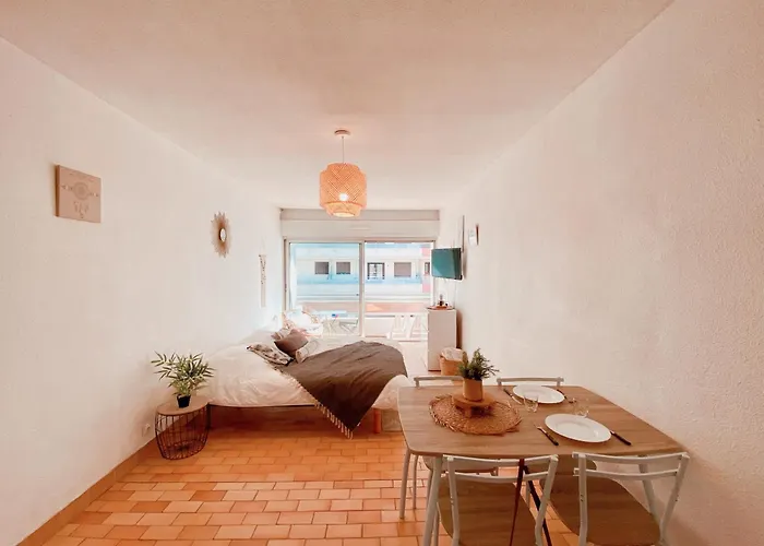 A 100m De La Avec Balcon - 66 Apartman Canet-en-Roussillon